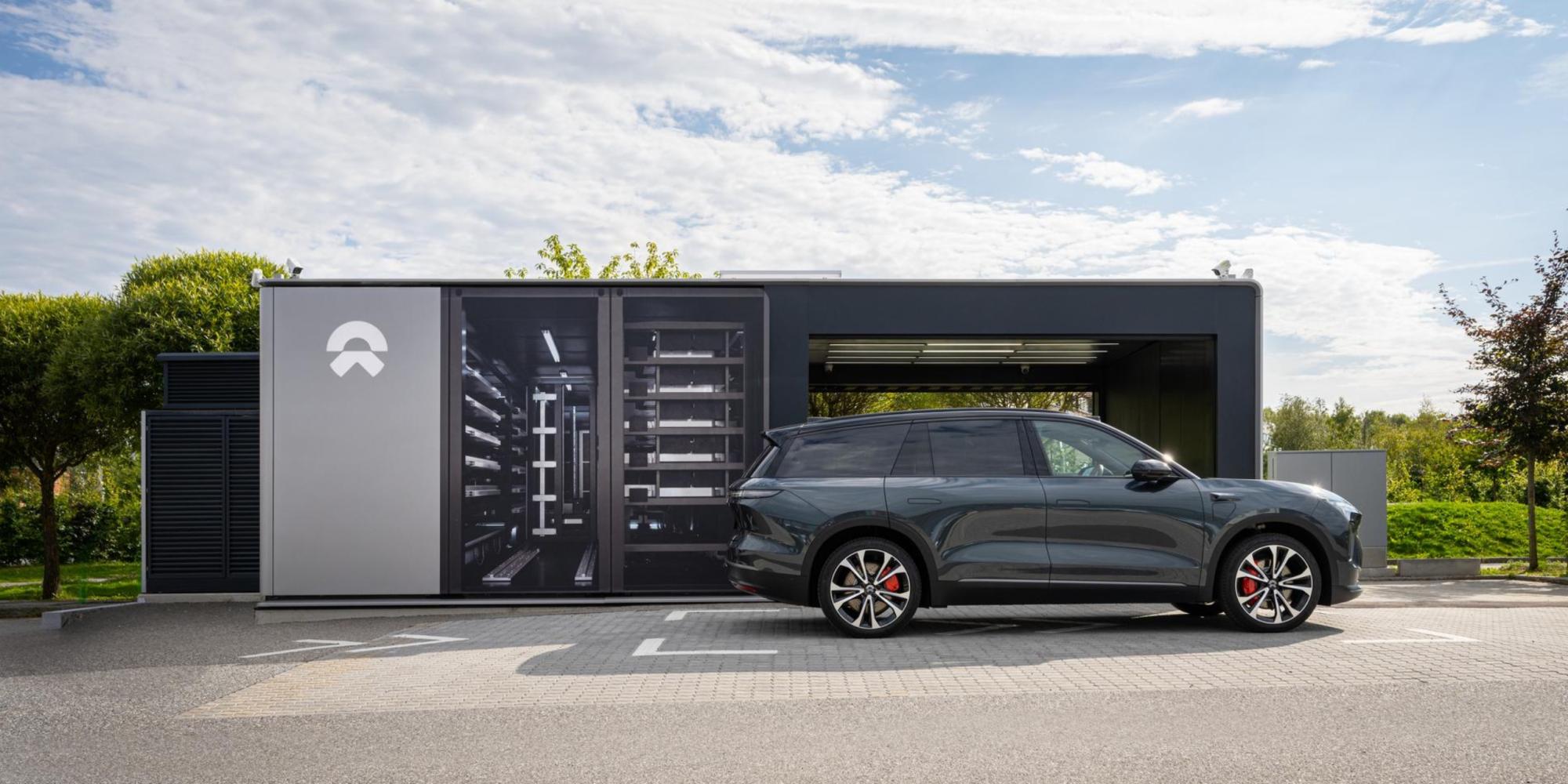NIO EL6 Power Swap Station