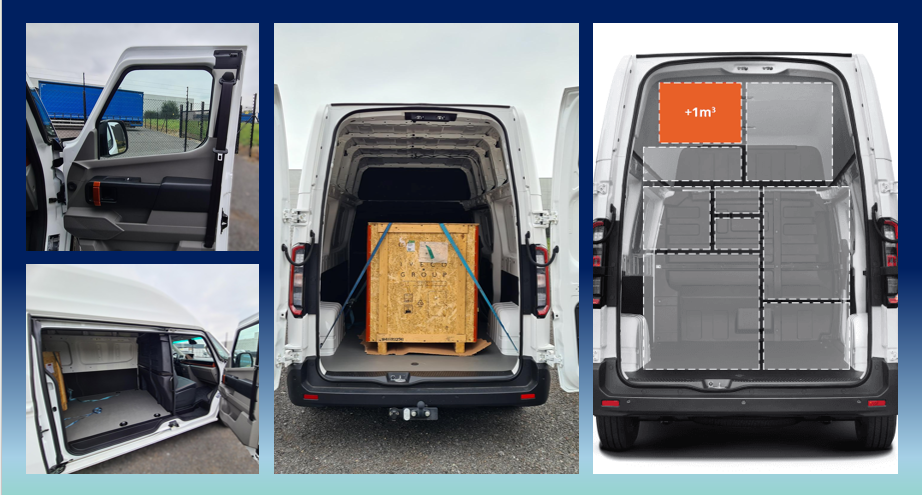 Farizon SV cargocapaciteit