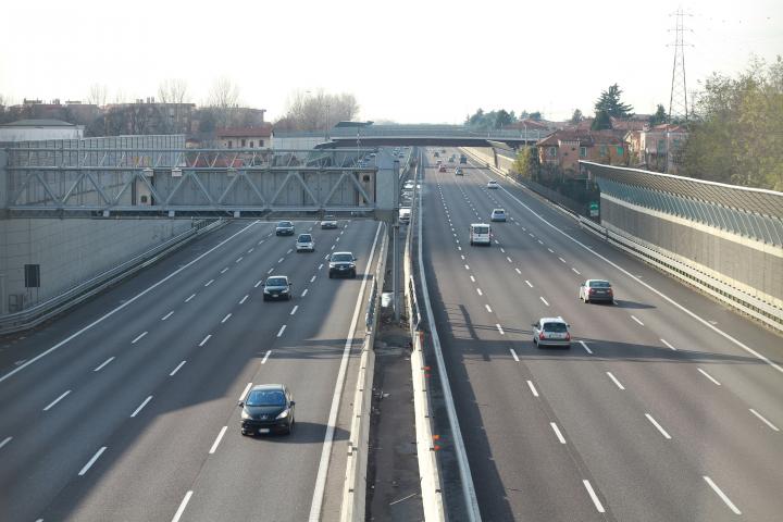 snelweg leeg