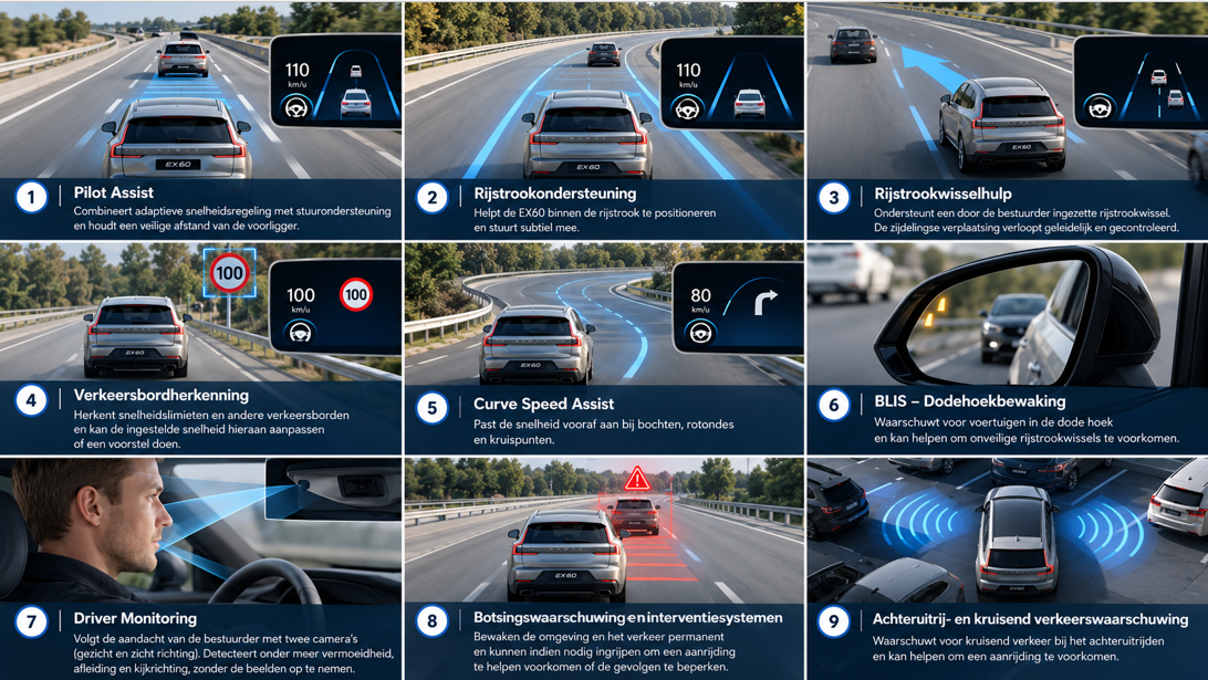 Testverslag DrivOlution Volvo EX60 P10 AWD Ultra Launch Edition ADAS