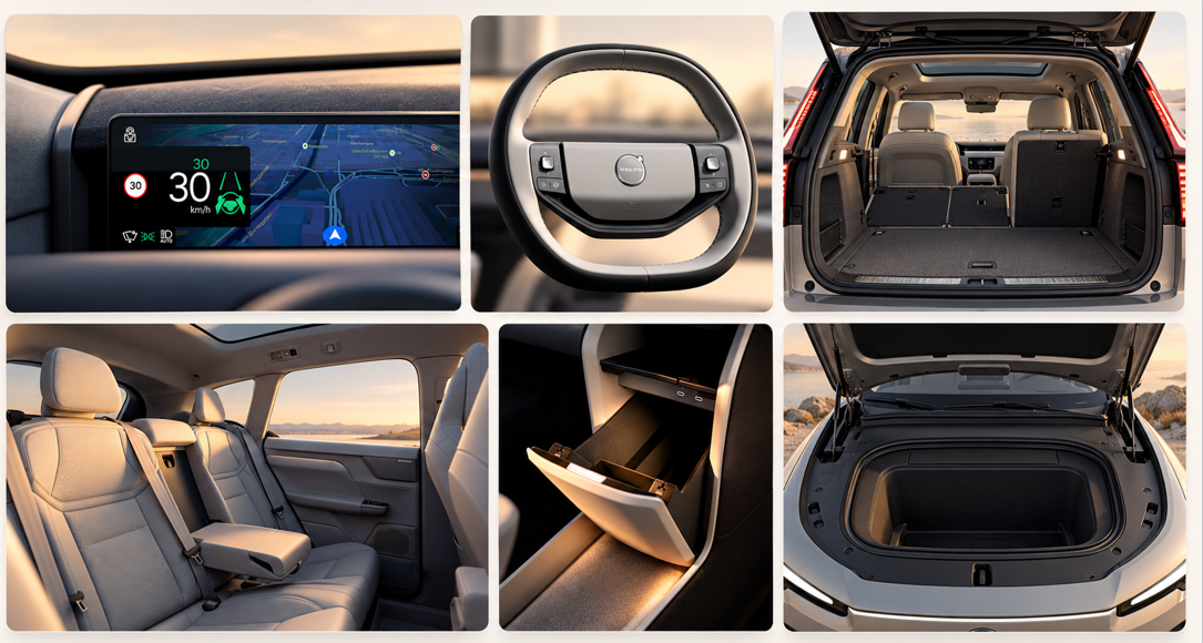 Testverslag DrivOlution Volvo EX60 P10 AWD Ultra Launch Edition comfort