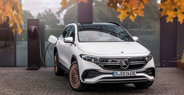 Testverslag Mercedes-Benz EQA front view