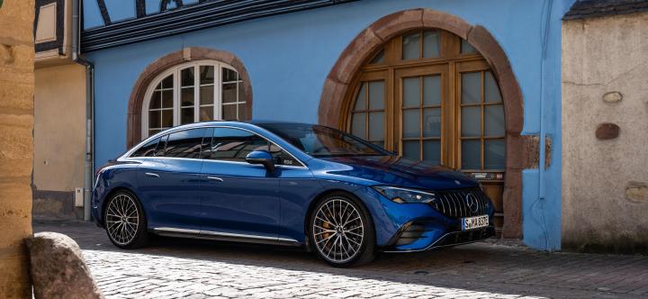 Testverslag Drivolution Mercedes-Benz EQE AMG 53