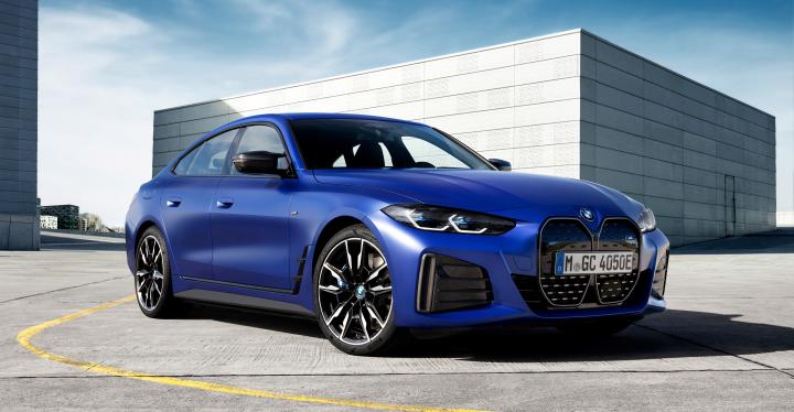 Testverslag BMW i4 M50 front view